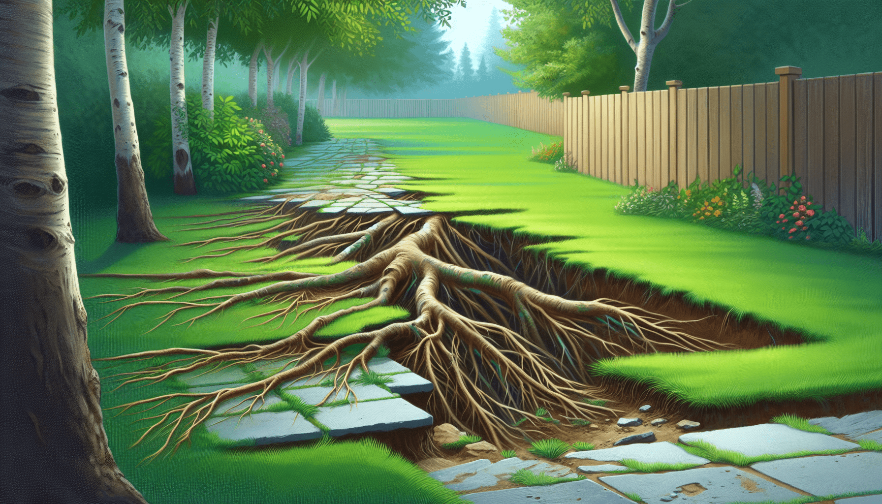 Neighbor's Tree Roots Damaging My Property: Help