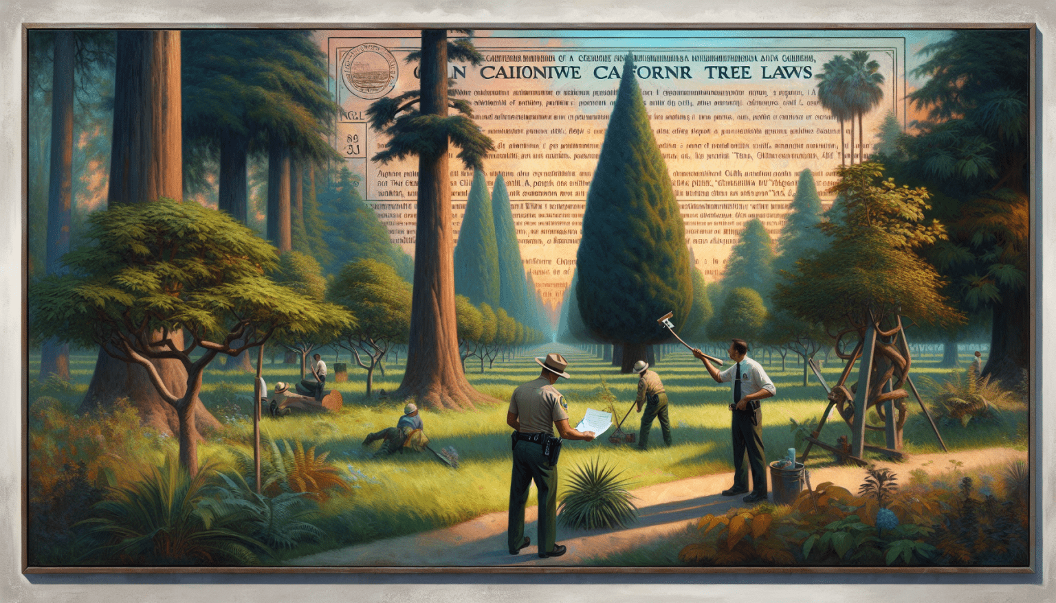 Picture of Tree Removal Rights and Neighbor Disputes in California - TreeLaws.org ...