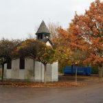 Land clearing with heavy equipment removing trees